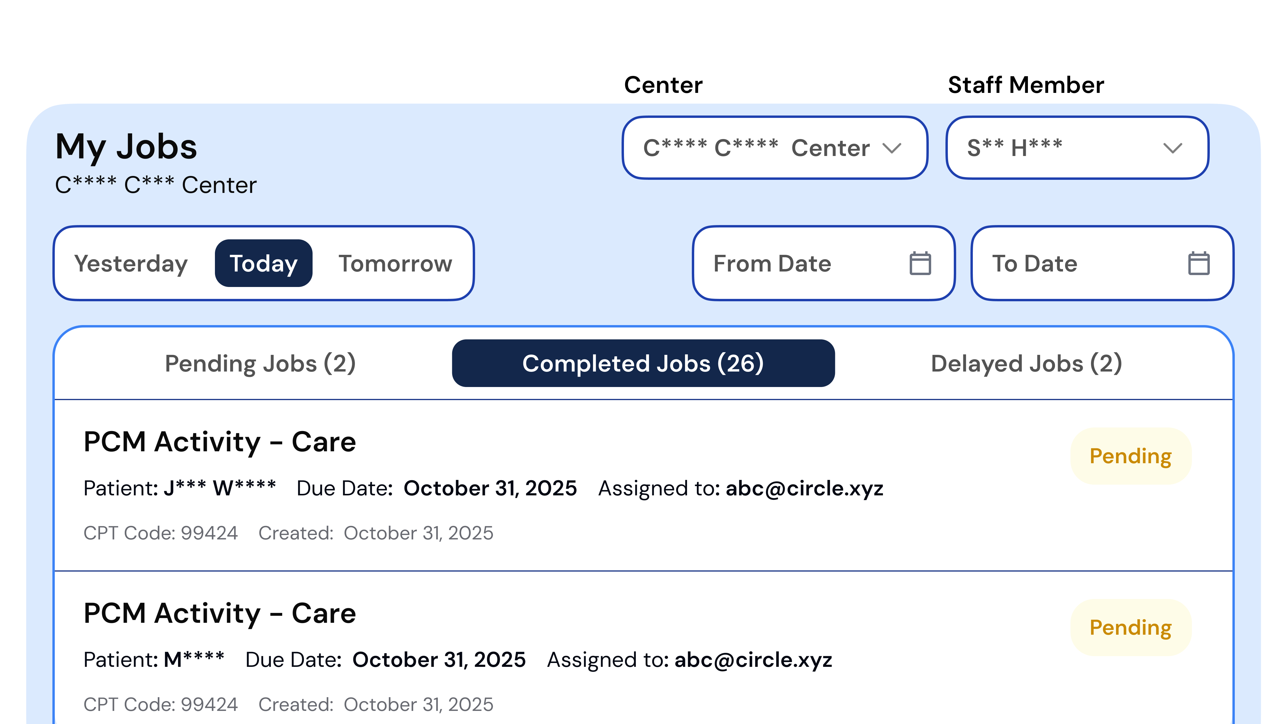 Streamline and Track Clinical Workflows